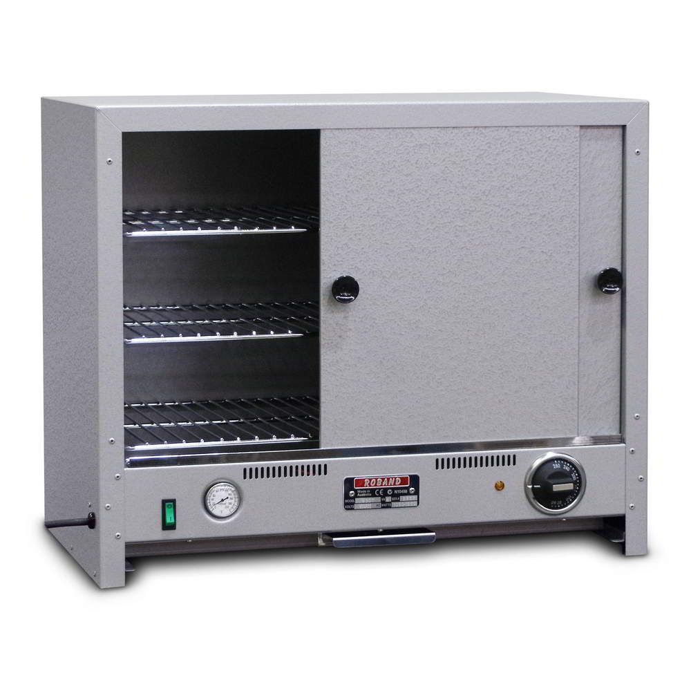 Roband Hammertone Finish Pie Warmer with sliding door, 40 pies 10Amp