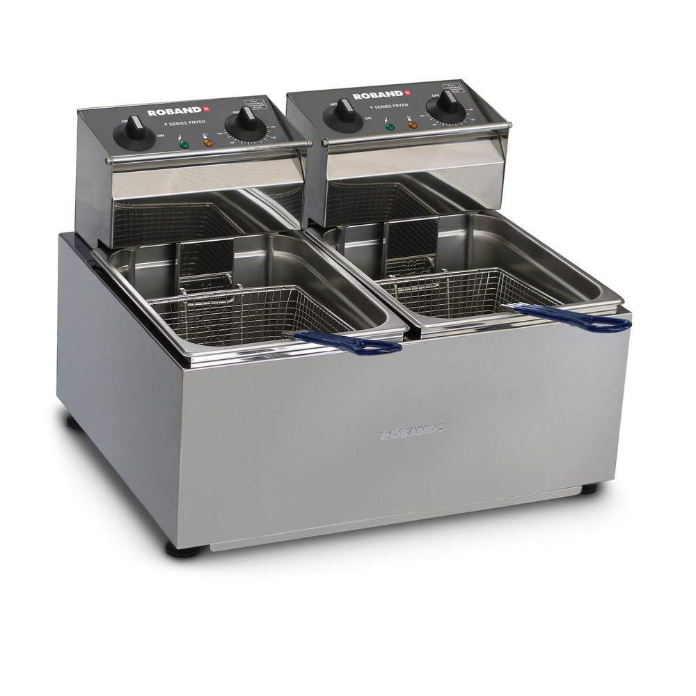 Roband Double Pan Fryer 2 x 8lt