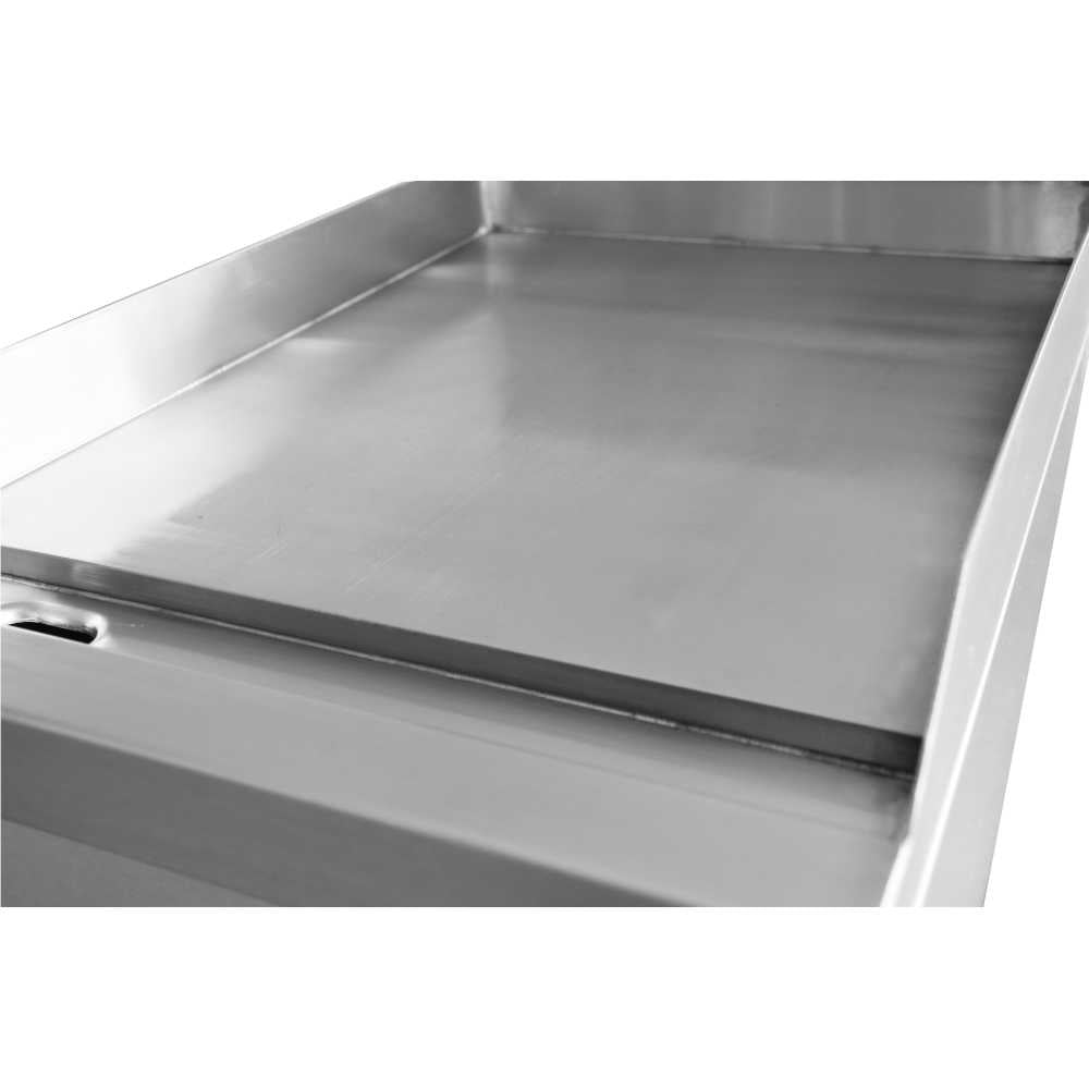 CookRite Benchtop Gas Griddle/Hotplate 400mm width – Natural Gas