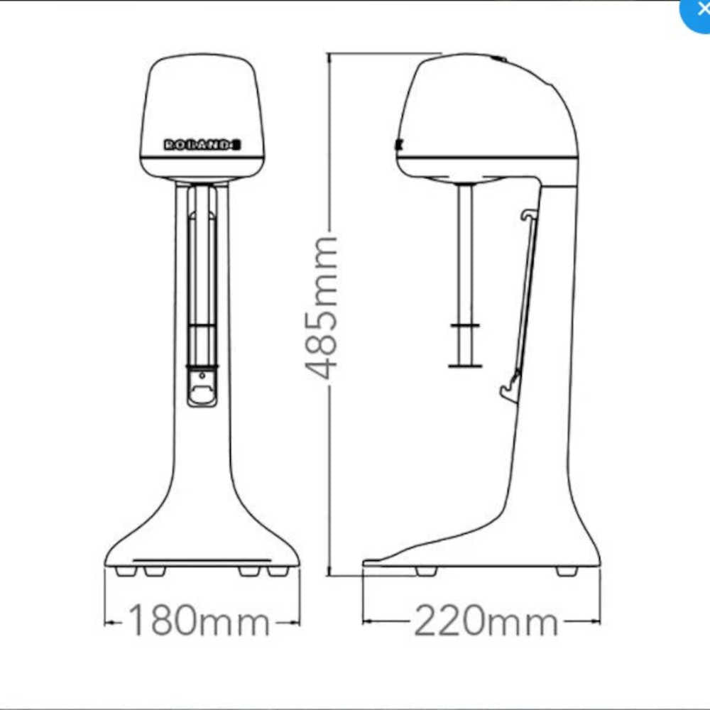 Roband Milkshake Mixer - Black