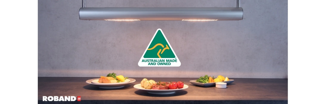 Roband Quartz Heat Lamp 450mm Body Featuring Easy Fit Globes