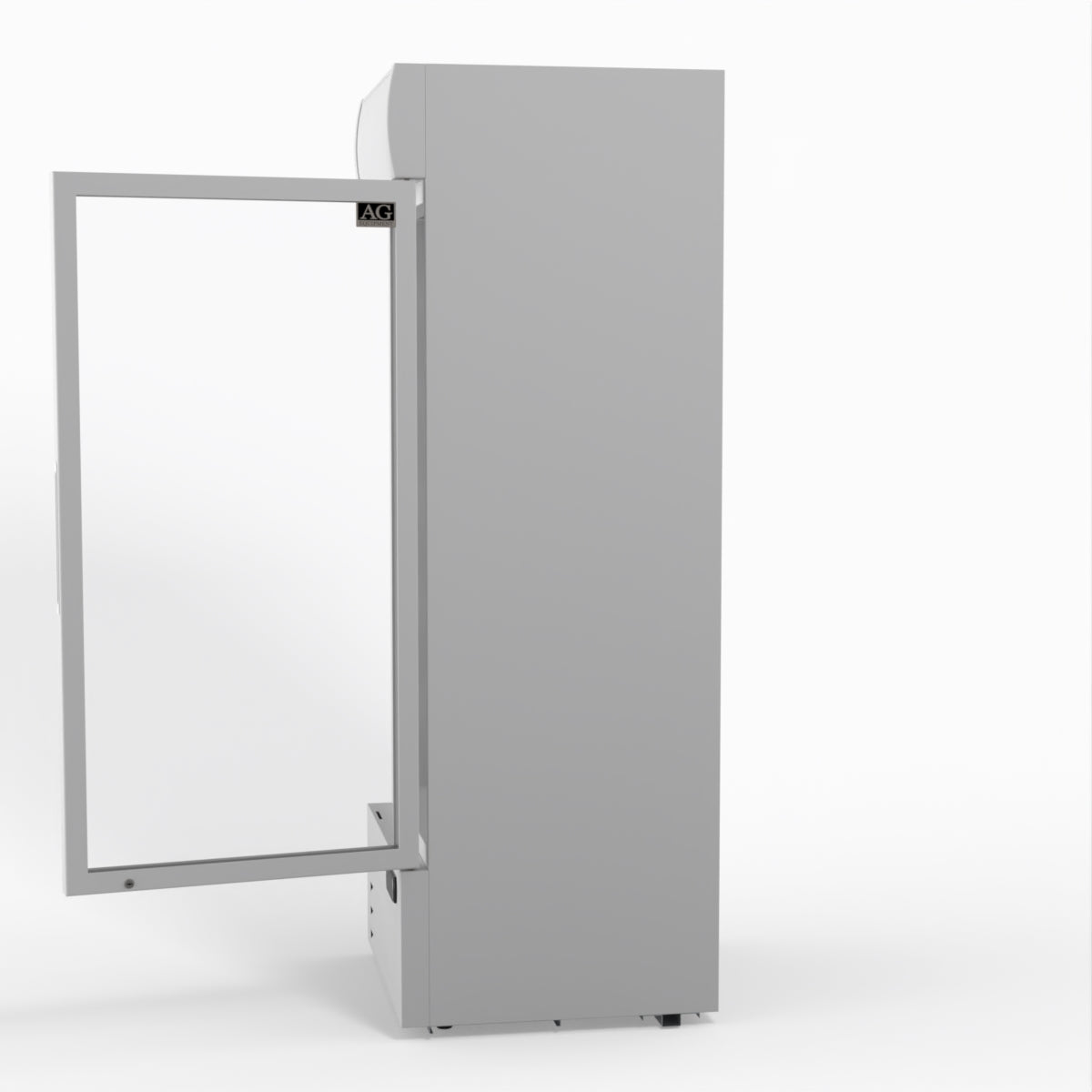 515L Upright Glass Door Display/Drinks Fridge - White with Light Box