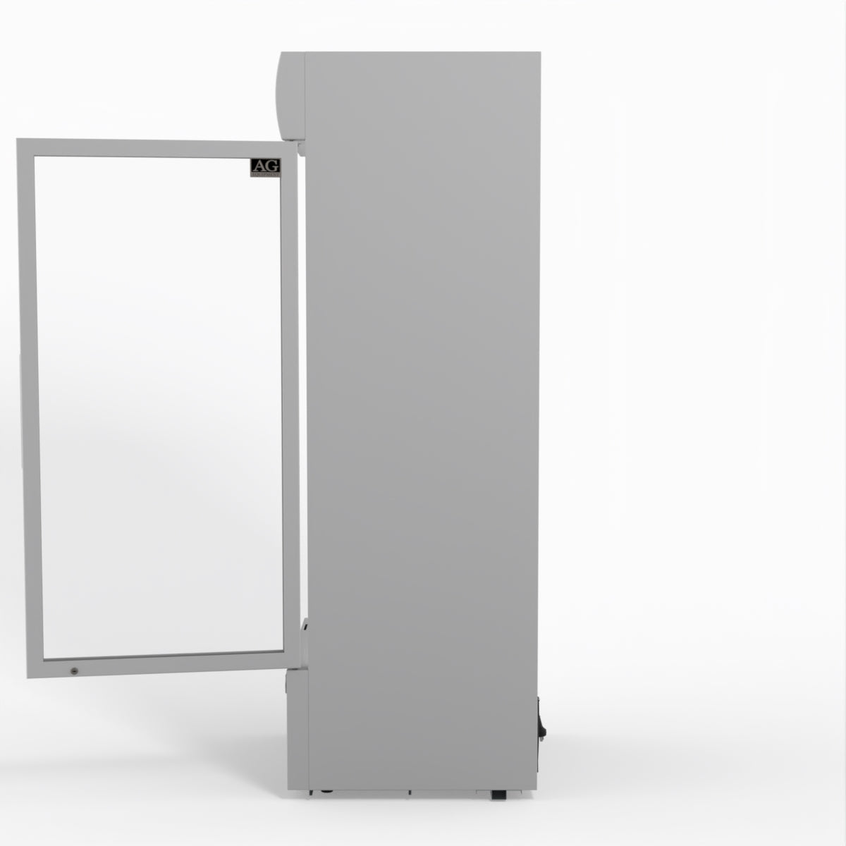 515L Upright Glass Door Display/Drinks Fridge - White with Light Box