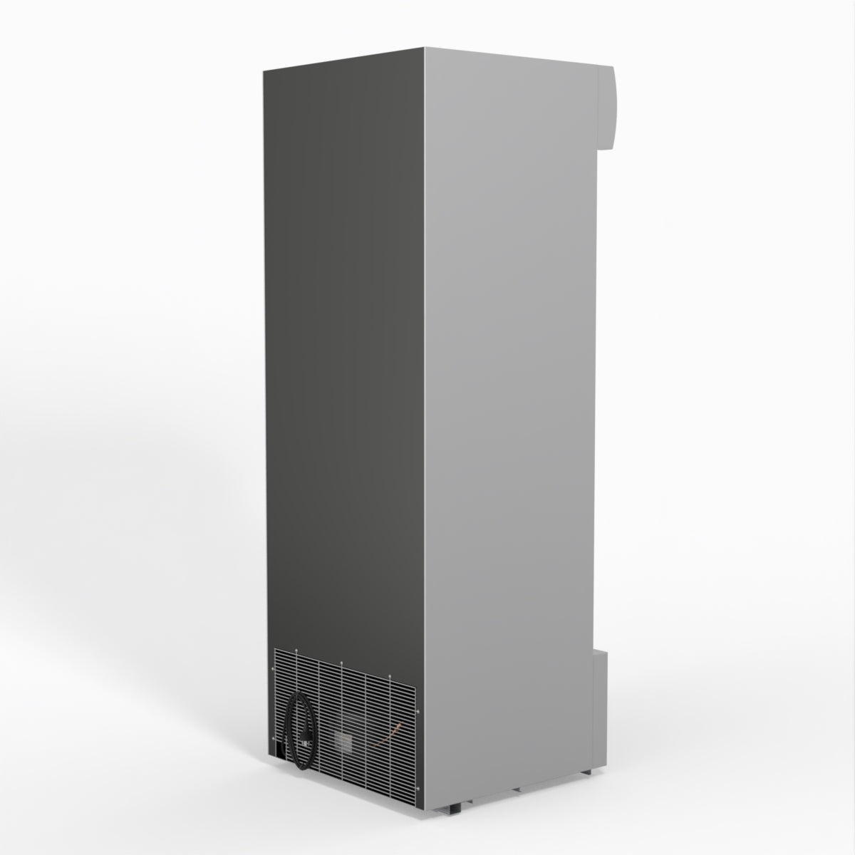 515L Upright Glass Door Display/Drinks Fridge - White with Light Box