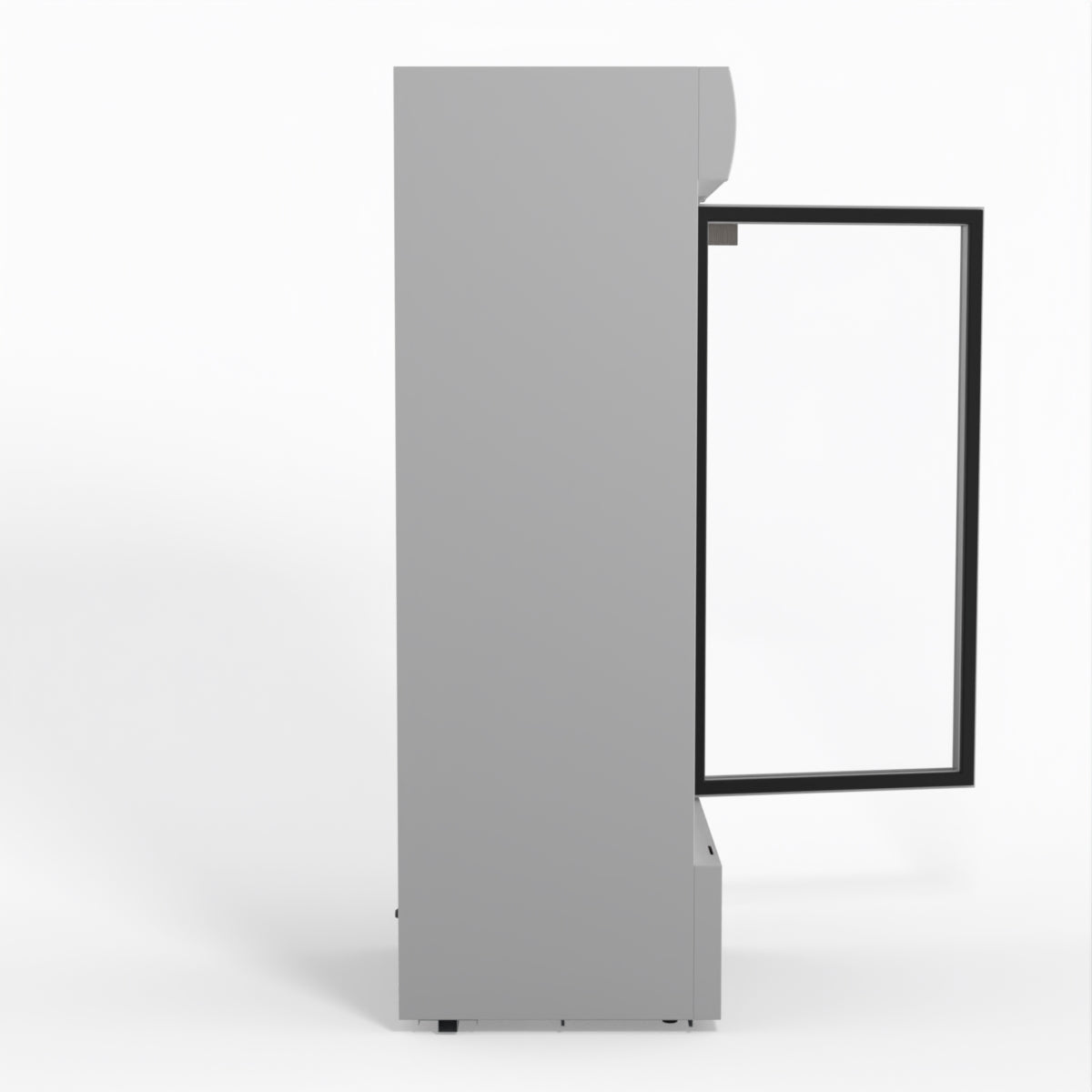 515L Upright Glass Door Display/Drinks Fridge - White with Light Box