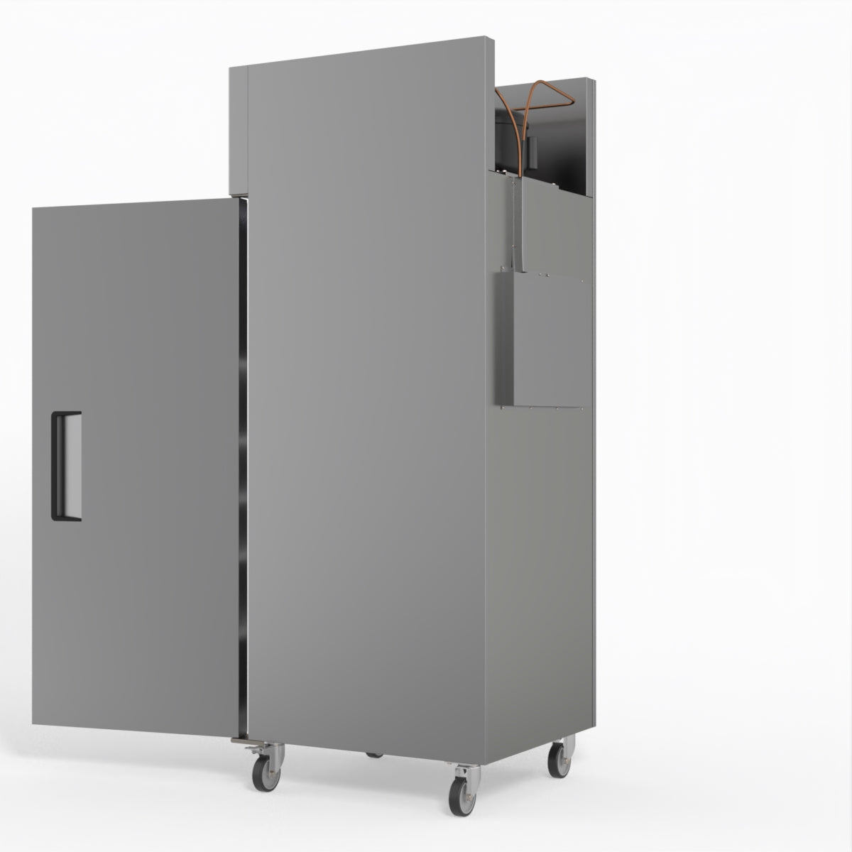600 Litre Upright Single Door Stainless Steel Door Freezer