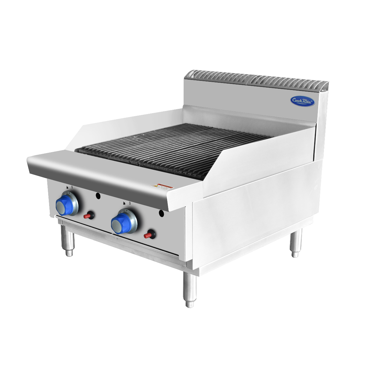 CookRite Two Burner Chargrill - 600MM width - LPG