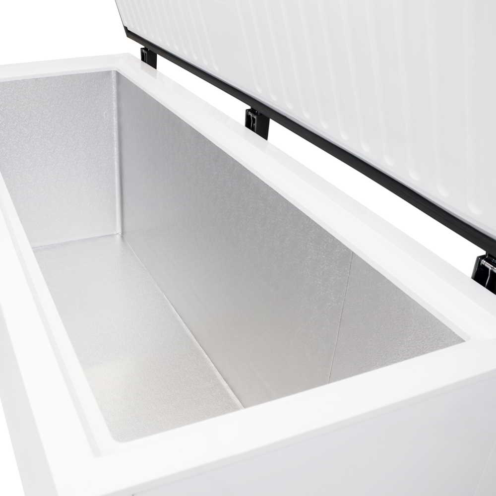 Stainless Lid Chest Freezer - 550 Litres