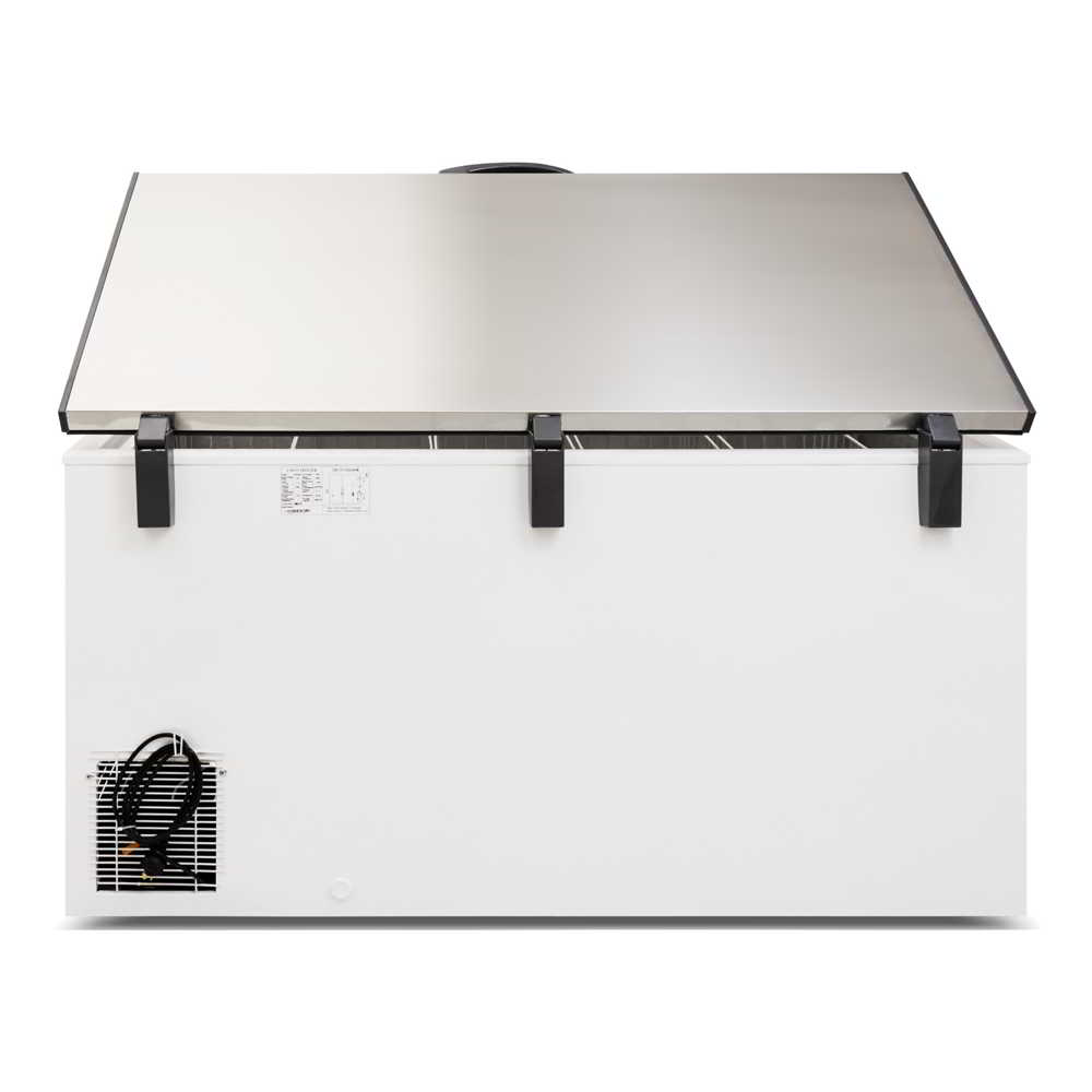 Stainless Lid Chest Freezer - 450 Litres
