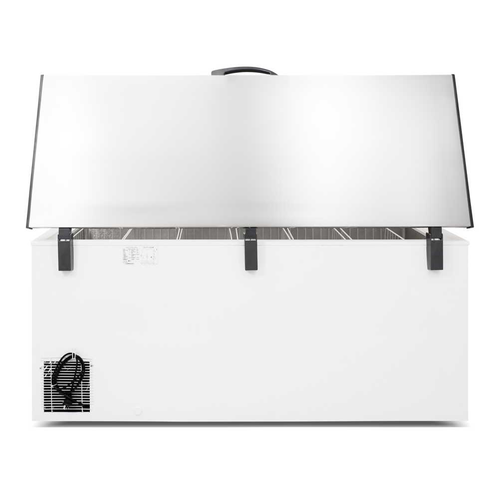 Stainless Lid Chest Freezer - 550 Litres
