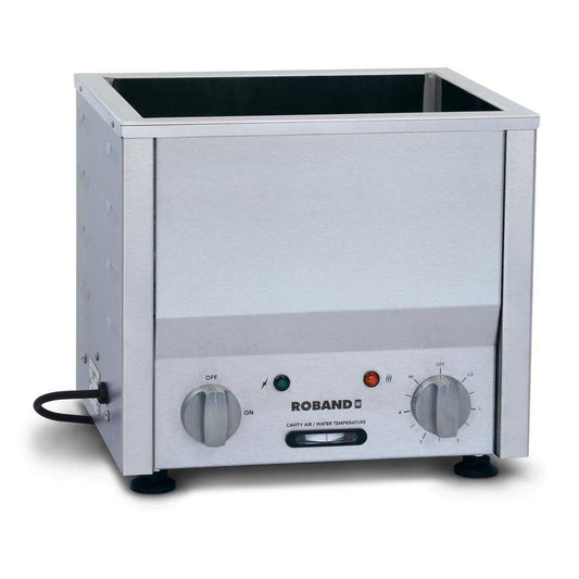 Roband Counter Top Bain Marie  with thermostat 1/2 size, pan not included