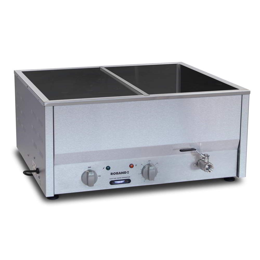 Roband Counter Top Bain Marie 4 x 1/2 size, pans not included