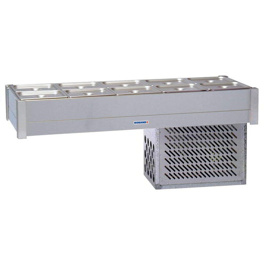 Roband Refrigerated Bain Marie 10 x 1/2 size, pans not included, double row