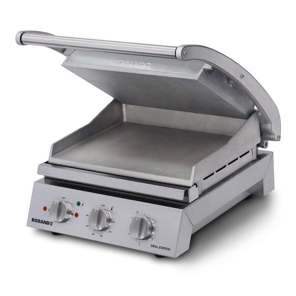 Roband Grill Station 6 slice, smooth plates 10Amp