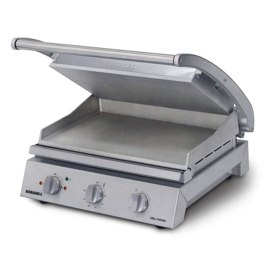 Roband Grill Station 8 slice, smooth plates 10Amp