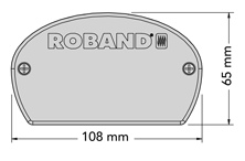 Roband Quartz Heat Lamp 450mm Body Featuring Easy Fit Globes