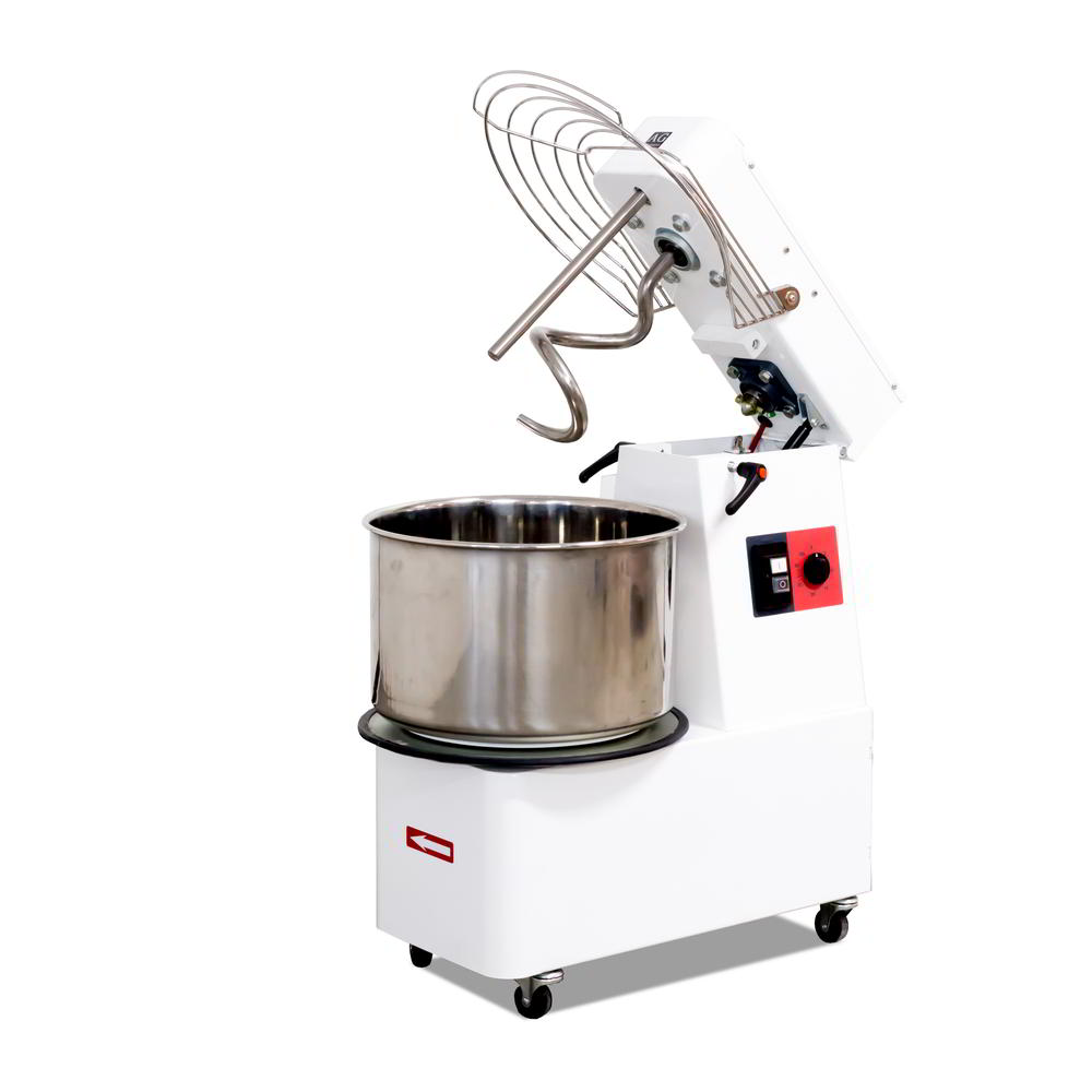 Italian Made 30 Litre Spiral Mixer with removable bowl
