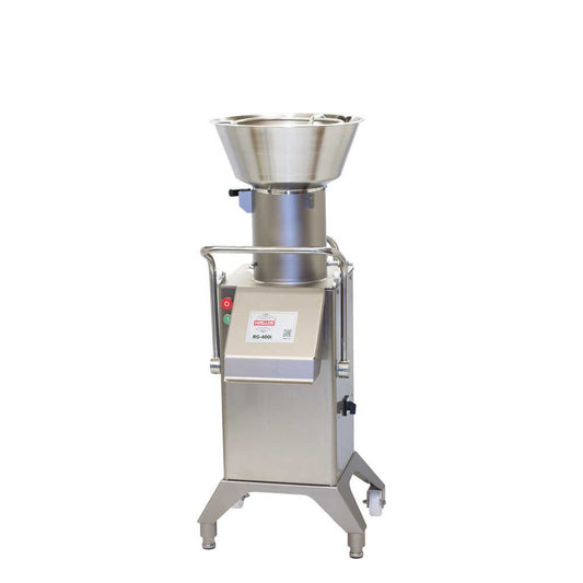 Vegetable Preparation Machine RG-400i-3PH - Continuous Feed Hopper